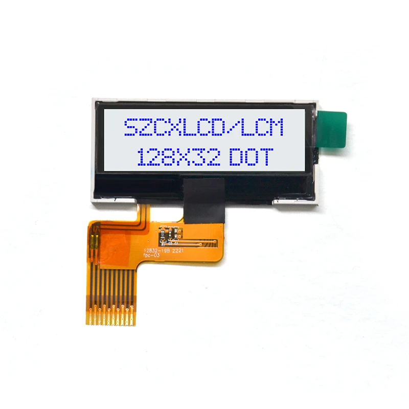 128x32 Monochrome LCD zaub